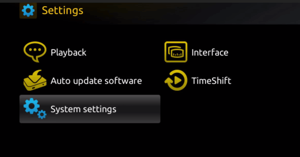 Step 2: Access Settings